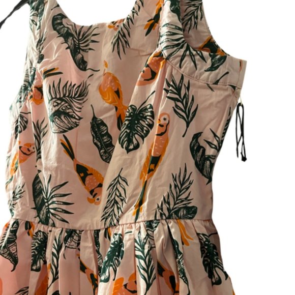 Saint Geraldine | Tropical Bird Swing Dress - Picture 2 of 7
